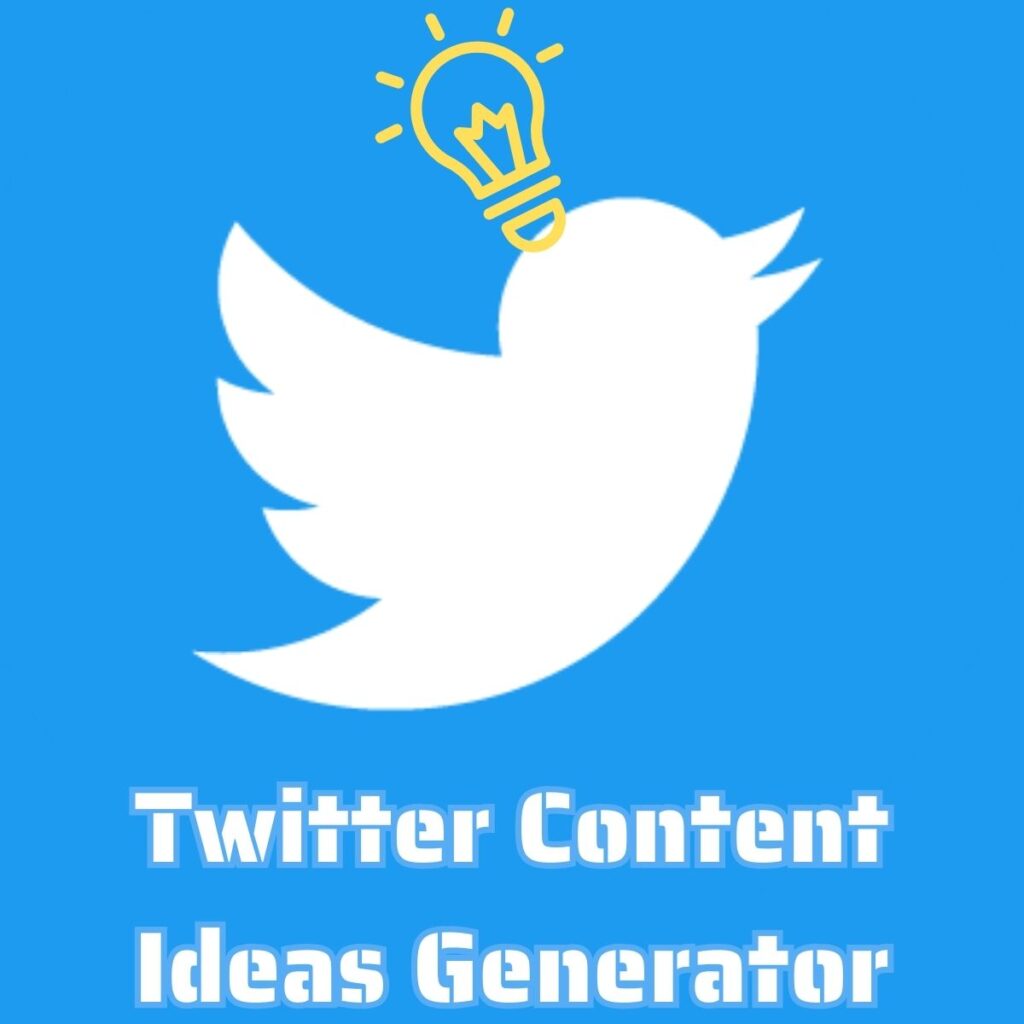Twitter Content Ideas Generator